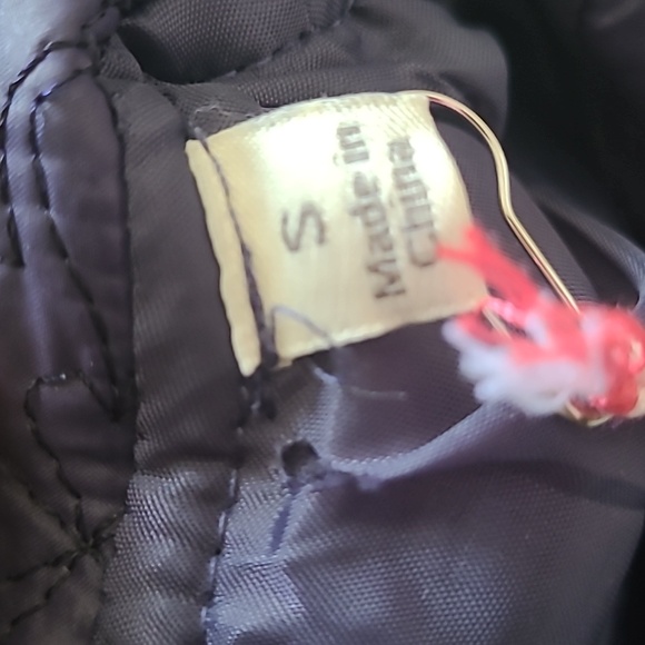 NWT Umgee Navy Semi Cropped Snap Button Vest Size Small - Picture 5 of 6